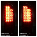 Dodge Ram 02-06 1500 / Ram 2500/3500 03-06 LED Tail Light - Röda Klara Spyder Auto