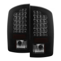 Dodge Ram 07-08 1500 / Ram 07-09 2500/3500 LED Bakljus - Svarta Röktonade Spyder Auto