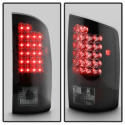 Dodge Ram 07-08 1500 / Ram 07-09 2500/3500 LED Bakljus - Svarta Röktonade Spyder Auto