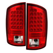 ALT-YD-DRAM06-LED-RC Dodge Ram 07-08 1500 / Ram 07-09 2500/3500 LED Bakljus - Röda Klara Spyder Auto (1)