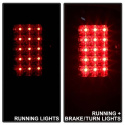 Ram 1500-3500 09-14 LED Bakljus - (För Modeller utan LED-belysning) - Svarta Röktonade Spyder Auto