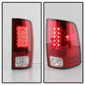 Ram 1500-3500 09-14 LED Bakljus - (För Modeller utan LED-belysning) - Röda Klara Spyder Auto