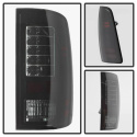 Dodge Ram 1500 13-14 / Ram 2500/3500 13-14 LED Bakljus -(För Modeller med LED-belysning) - Svarta Röktonade Spyder Auto