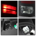 Dodge Ram 1500 13-14 / Ram 2500/3500 13-14 LED Bakljus -(För Modeller med LED-belysning) - Svarta Röktonade Spyder Auto