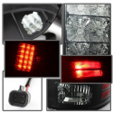 Dodge Ram 1500 13-14 / Ram 2500/3500 13-14 LED Bakljus -(För Modeller med LED-belysning) - Svarta Röktonade Spyder Auto