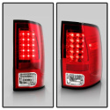 Dodge Ram 1500 13-14 / Ram 2500/3500 13-14 LED Bakljus -(För Modeller med LED-belysning) - Röda Klara Spyder Auto
