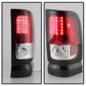 Dodge Ram 1500 94-01 / Ram 2500/3500 94-02 LED Bakljus - Röda Klara Spyder Auto