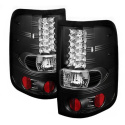 Ford F150 Styleside 04-08 (Passar ej Heritage & SVT) LED Bakljus - Svarta Spyder Auto