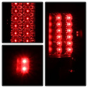 Ford F150 Styleside 04-08 (Passar ej Heritage & SVT) LED Bakljus - Svarta Röktonade Spyder Auto