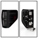 Ford F150 09-14 LED Bakljus - Svarta Röktonade Spyder Auto