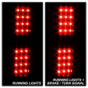Ford F150 09-14 LED Bakljus - Svarta Röktonade Spyder Auto