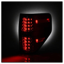 Ford F150 09-14 LED Bakljus - Röda Klara Spyder Auto