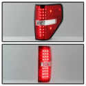 Ford F150 09-14 LED Bakljus - Röda Klara Spyder Auto