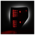 Ford F150 09-14 LED Bakljus - Röda Röktonade Spyder Auto