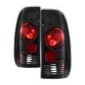 Ford F150 Styleside 97-03 / F250/350/450/550 Super Duty 99-07 Euro-style Bakljus - Svarta Spyder Auto
