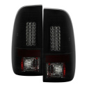 Ford F150 Styleside 97-03 / F250/350/450/550 Super Duty 99-07 LED Bakljus - Svarta Röktonade Spyder Auto