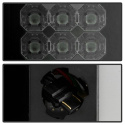 Ford F150 Styleside 97-03 / F250/350/450/550 Super Duty 99-07 LED Bakljus - Svarta Röktonade Spyder Auto