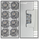 Ford F150 Styleside 97-03 / F250/350/450/550 Super Duty 99-07 LED Bakljus - Krom Spyder Auto