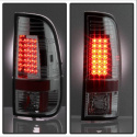 Ford F150 Styleside 97-03 / F250/350/450/550 Super Duty 99-07 LED Bakljus - Krom Spyder Auto