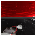 Ford F150 Styleside 97-03 / F250/350/450/550 Super Duty 99-07 LED Bakljus - Röda Klara Spyder Auto
