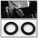 Ford F150 Styleside 97-03 / F250/350/450/550 Super Duty 99-07 LED Bakljus - Röda Klara Spyder Auto