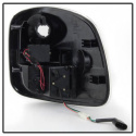 Ford F150 Flareside 97-03 LED Bakljus - Röda Klara Spyder Auto