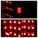 Ford F150 Flareside 97-03 LED Bakljus - Röda Klara Spyder Auto