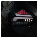 Ford Focus 15-17 LED Bakljus Med Sekventiella Blinkers - Svart Spyder Auto