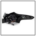 Ford Focus 15-17 LED Bakljus Med Sekventiella Blinkers - Svart Spyder Auto