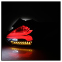 Ford Focus 15-17 LED Bakljus Med Sekventiella Blinkers - Svart Spyder Auto