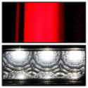 Ford Mustang 2010-2012 Light Bar (Sekventiell Blinkers) LED Baklampor - Svart Spyder Auto Spyder Auto