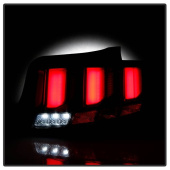 ALT-YD-FM10-LED-SM Ford Mustang 2010-2012 Light Bar (Sekventiell Blinkers) LED Baklampor - Röktonade Spyder Auto Spyder Auto (8)
