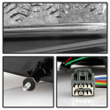 Ford Mustang 2010-2012 Röd Light Bar (Sekventiell Blinkers) LED Baklampor - Svarta Spyder Auto Spyder Auto