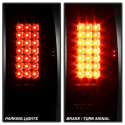 Ford Super Duty 08-15 LED Bakljus - Svarta Spyder Auto