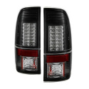 Ford Super Duty 08-15 Version 2 LED Bakljus - Svarta Spyder Auto