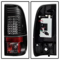 Ford Super Duty 08-15 Version 2 LED Bakljus - Svarta Spyder Auto