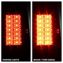 Ford Super Duty 08-15 Version 2 LED Bakljus - Svarta Spyder Auto