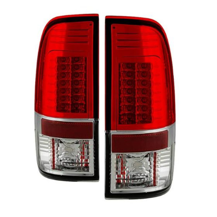 ALT-YD-FS07-LED-G2-RC Ford Super Duty 08-15 Version 2 LED Bakljus - Röda Klara Spyder Auto