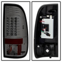Ford Super Duty 08-15 Version 2 LED Bakljus - Röktonade Spyder Auto