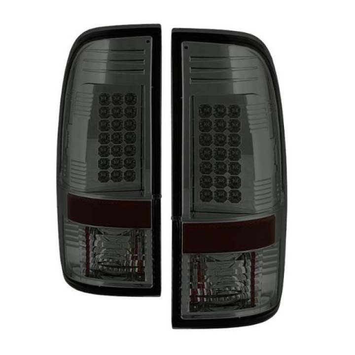 ALT-YD-FS07-LED-SM Ford Super Duty 08-15 LED Bakljus - Röktonade Spyder Auto