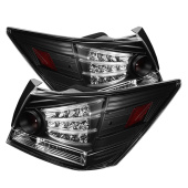 ALT-YD-HA08-4D-LED-BK Honda Accord 08-12 4DR LED Bakljus - Svarta Spyder Auto (1)