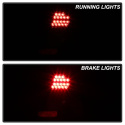 Honda Civic 04-05 2Dr LED Bakljus - Svarta Spyder Auto