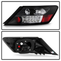Honda Civic 06-08 2Dr LED Bakljus - Svarta Spyder Auto