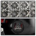 Honda Civic 06-08 2Dr LED Bakljus - Svarta Spyder Auto