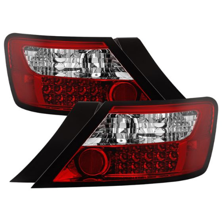 ALT-YD-HC06-2D-LED-RC Honda Civic 06-08 2Dr LED Bakljus - Röda Klara Spyder Auto