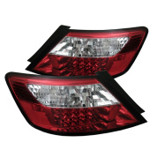 ALT-YD-HC06-2D-LED-RC Honda Civic 06-08 2Dr LED Bakljus - Röda Klara Spyder Auto (1)