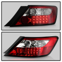 Honda Civic 06-08 2Dr LED Bakljus - Röda Klara Spyder Auto
