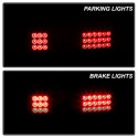 Honda Civic 92-95 2/4DR LED Bakljus - Svarta Spyder Auto