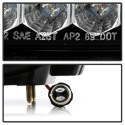 Honda Civic 92-95 2/4DR LED Bakljus - Svarta Spyder Auto