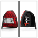 Honda Civic 96-00 3DR LED Bakljus - Röda Klara Spyder Auto